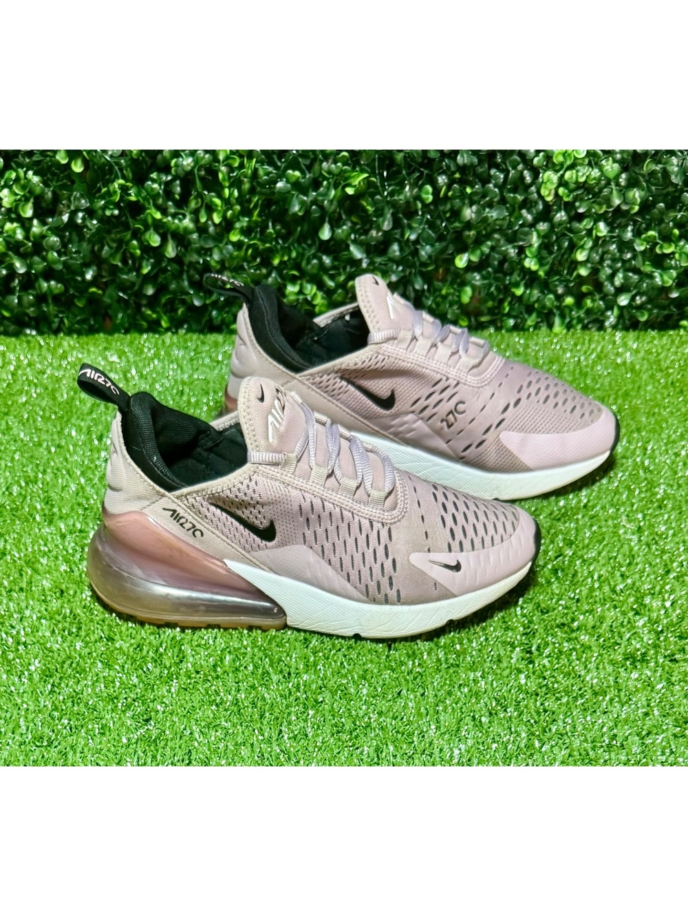Nike Air Max 270 GS Pink/Black Size 5Y / Women’s 6.5